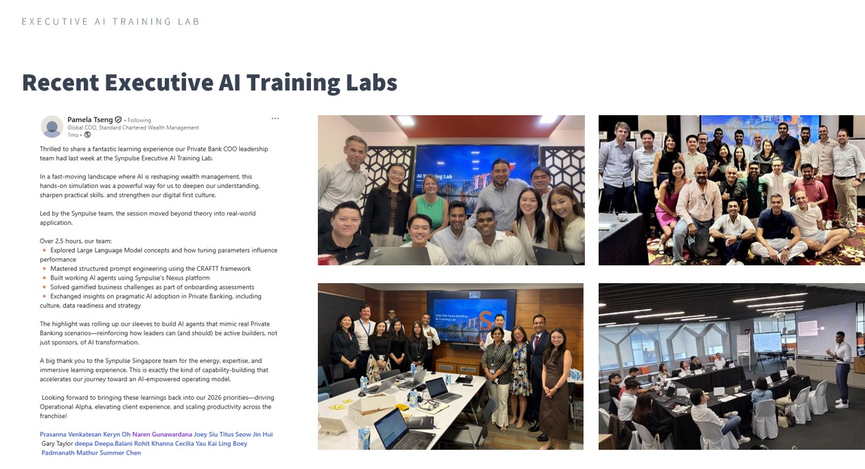 Executive AI Training Lab example